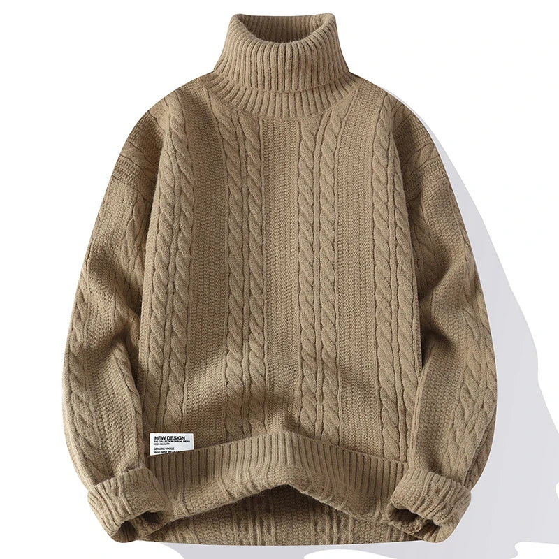 Siena Cable Turtleneck
