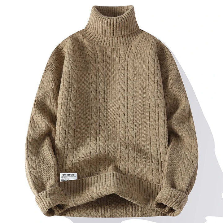 Siena Cable Turtleneck