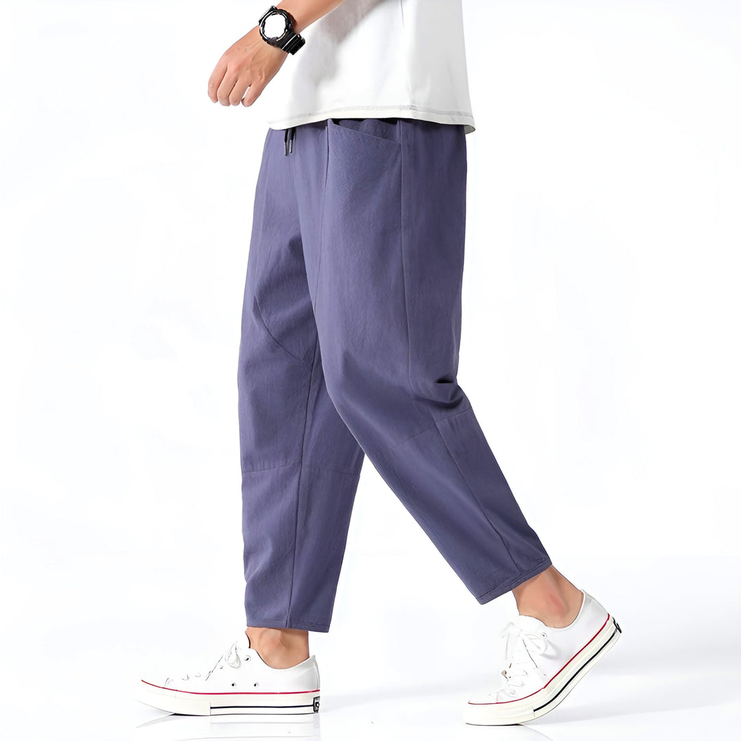 Milano Cropped Cotton Pants