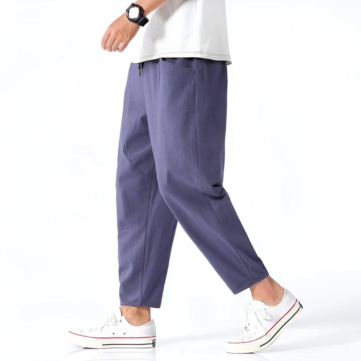 Milano Cropped Cotton Pants