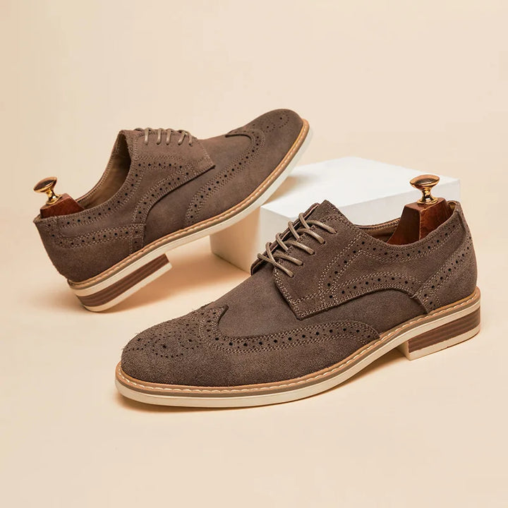 Verona Suede Wingtip Oxford