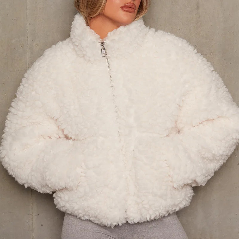 Aria Zip-Up Sherpa Jacket