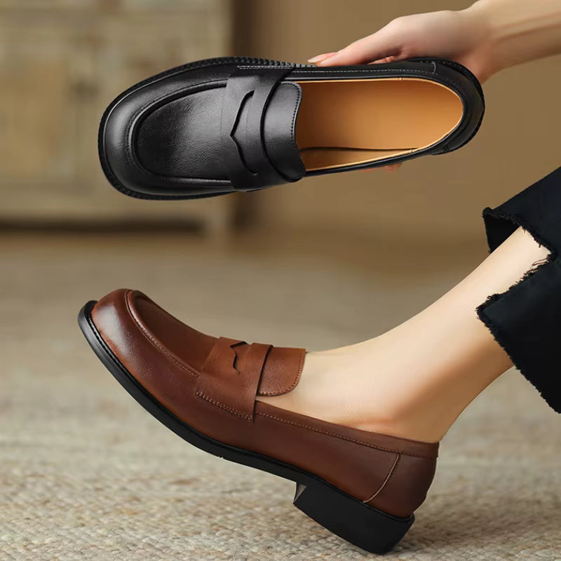 Verona Orthopedic Leather Loafers