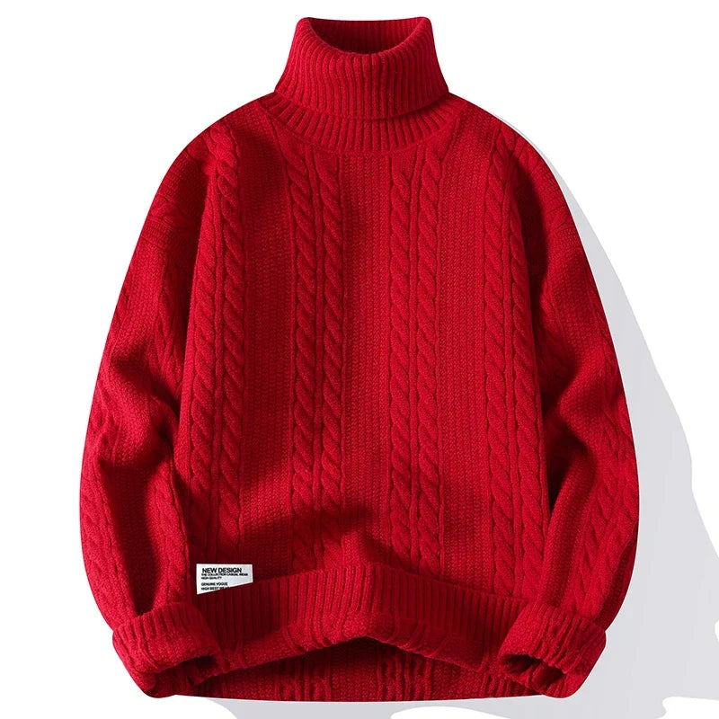 Siena Cable Turtleneck