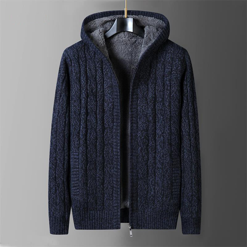 Milano Knit Hooded Sweater