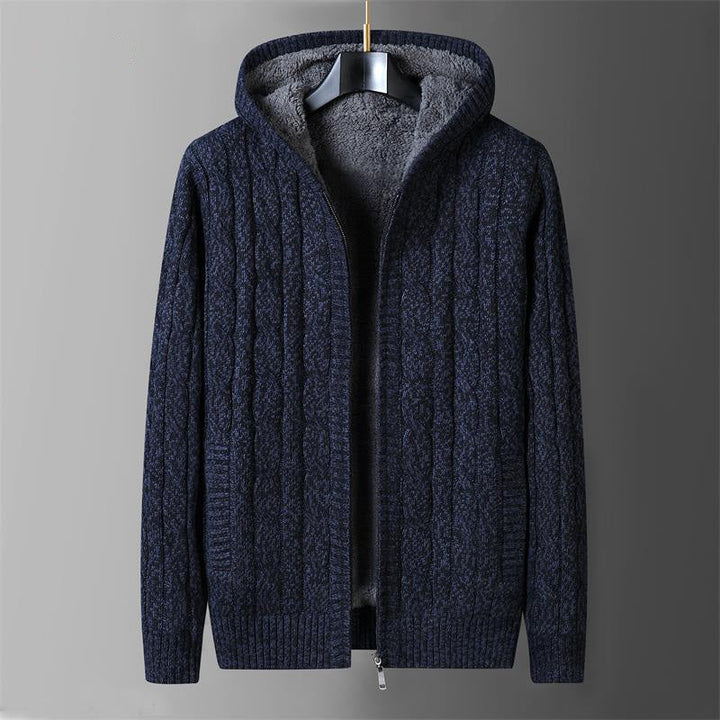 Milano Knit Hooded Sweater