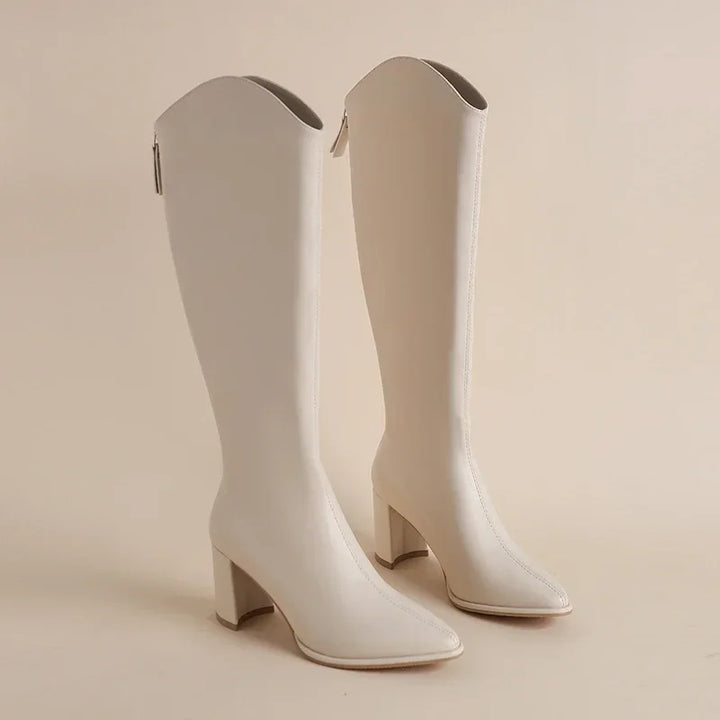 Verona Knee-High Leather Boots
