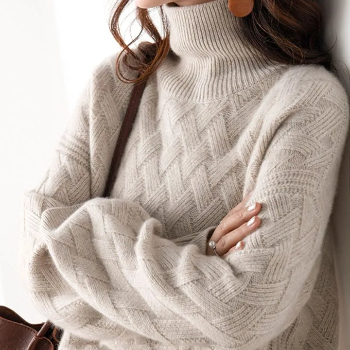 Valentina Cashmere Turtleneck - Benson & Clark