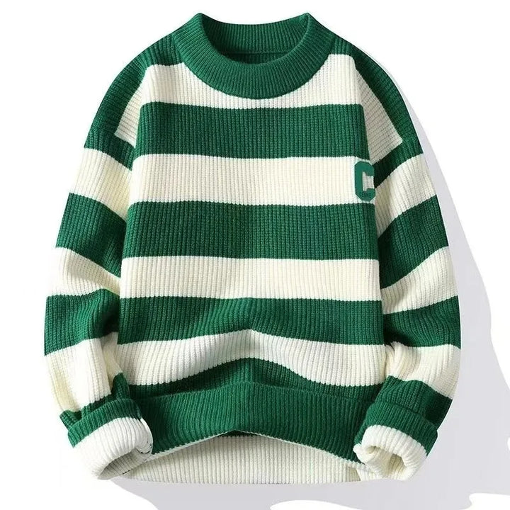 Stratmore Striped Crewneck Sweater