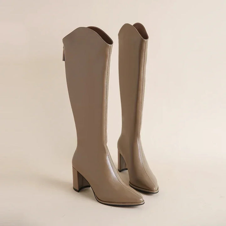 Verona Knee-High Leather Boots