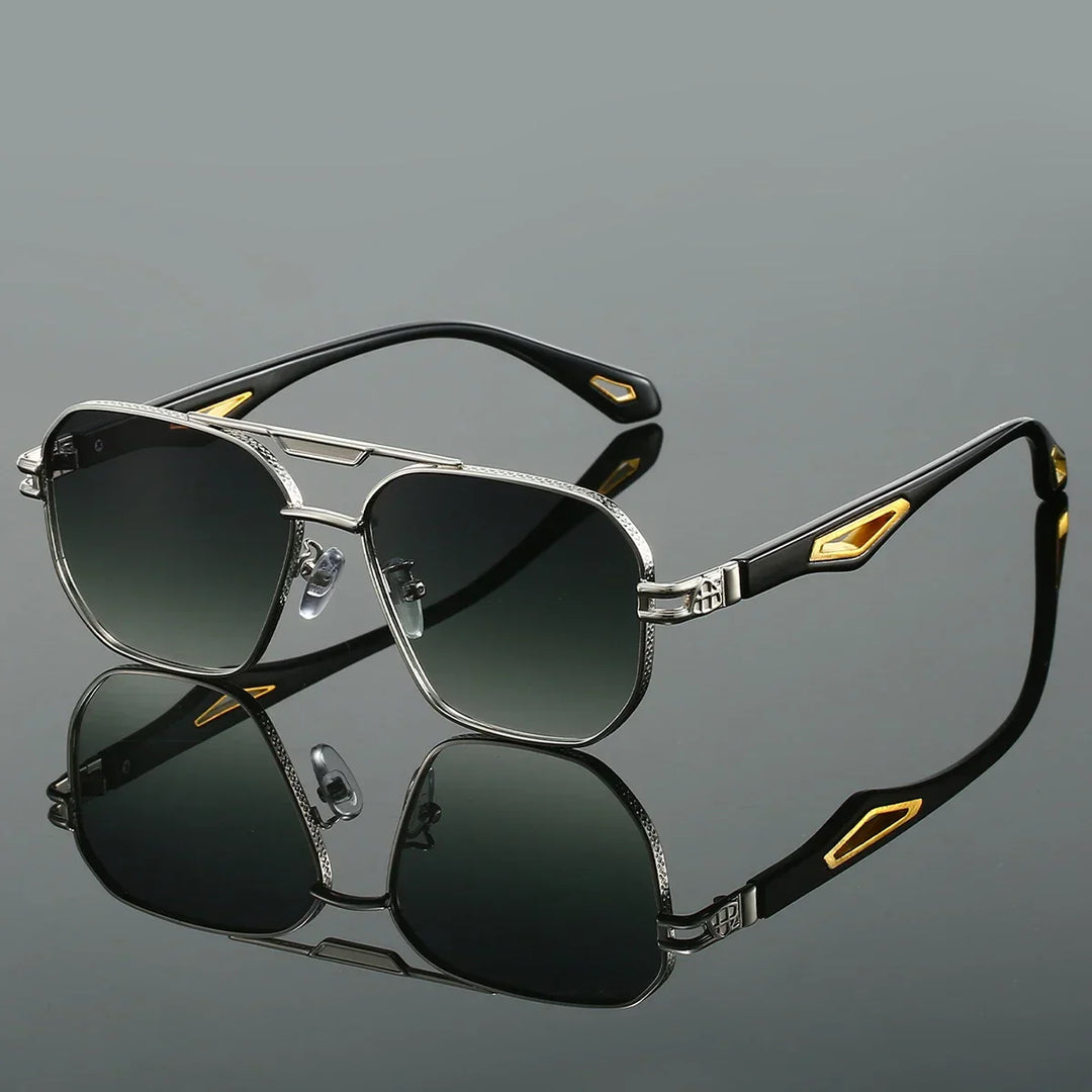 Larenzo Metal Frame Sunglasses