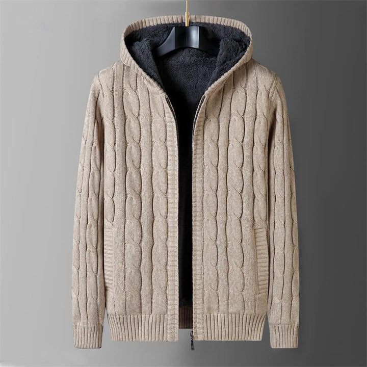 Milano Knit Hooded Sweater