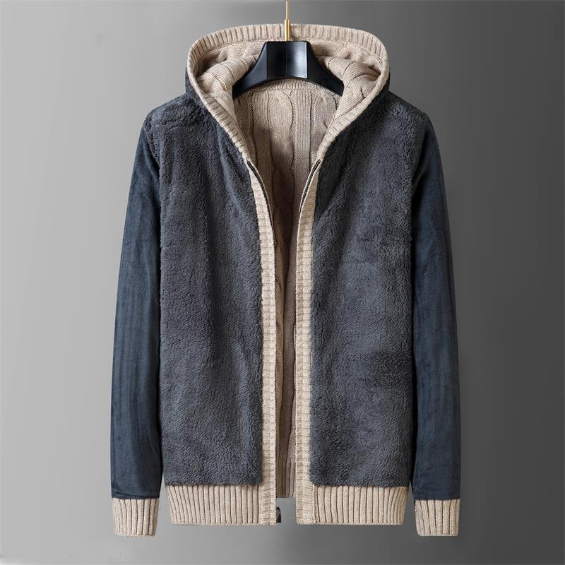 Milano Knit Hooded Sweater