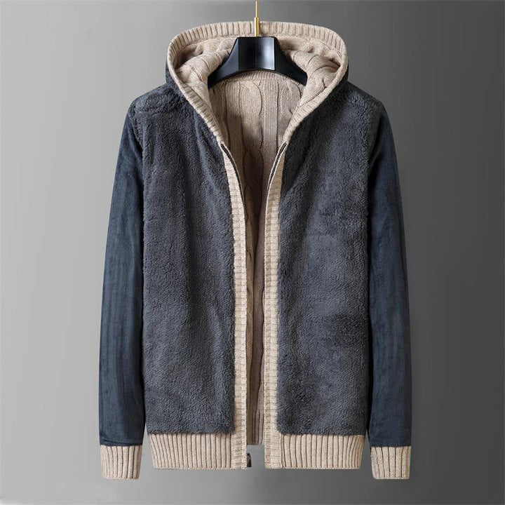Milano Knit Hooded Sweater