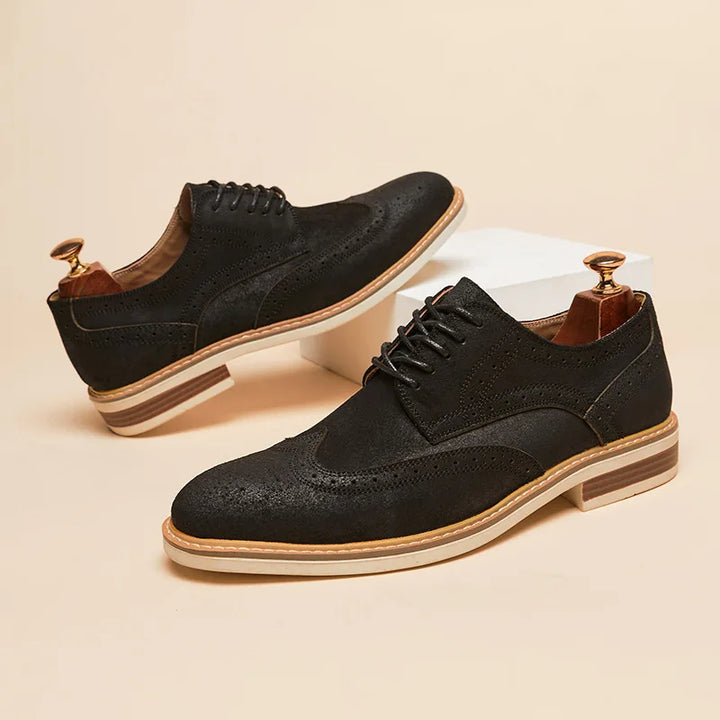 Verona Suede Wingtip Oxford