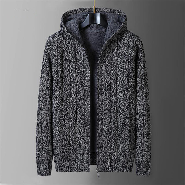 Milano Knit Hooded Sweater