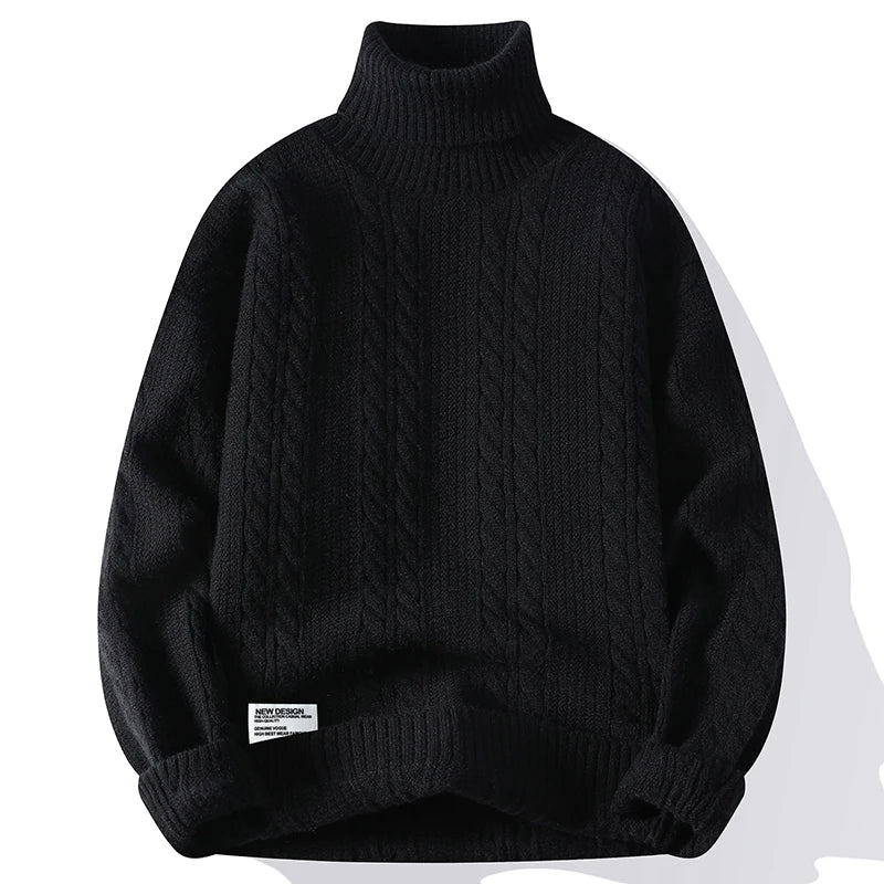 Siena Cable Turtleneck