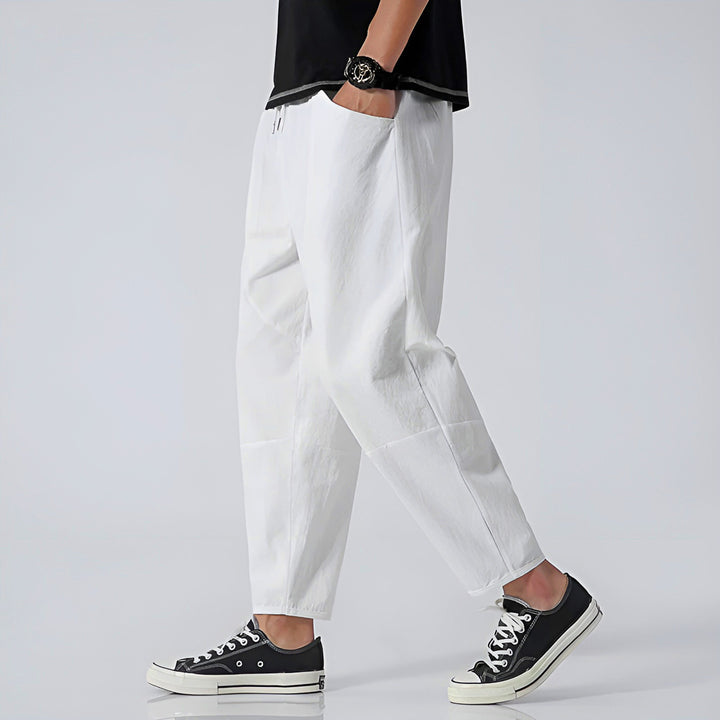 Milano Cropped Cotton Pants
