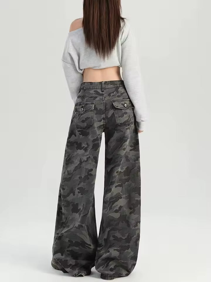 Siena Camo Denim Jeans