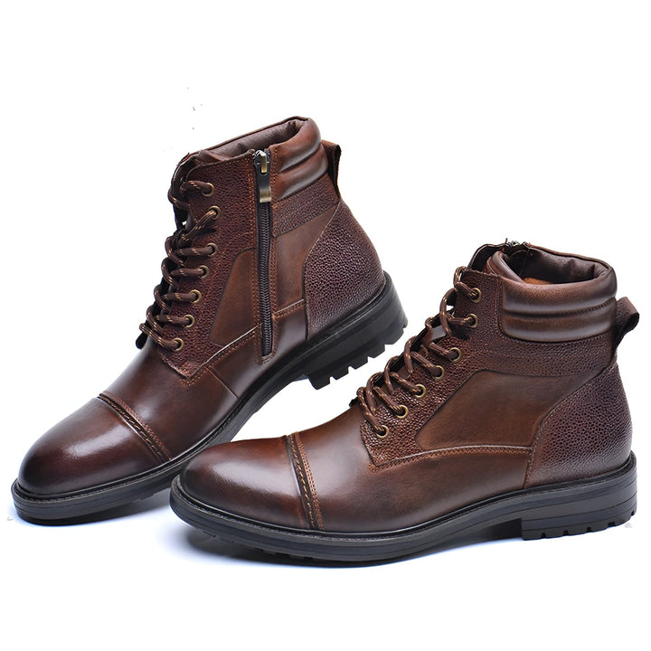 Torino High-Cut Leather Boots