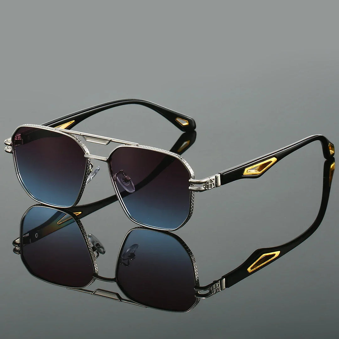 Larenzo Metal Frame Sunglasses
