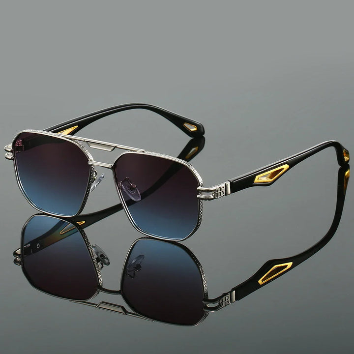Larenzo Metal Frame Sunglasses