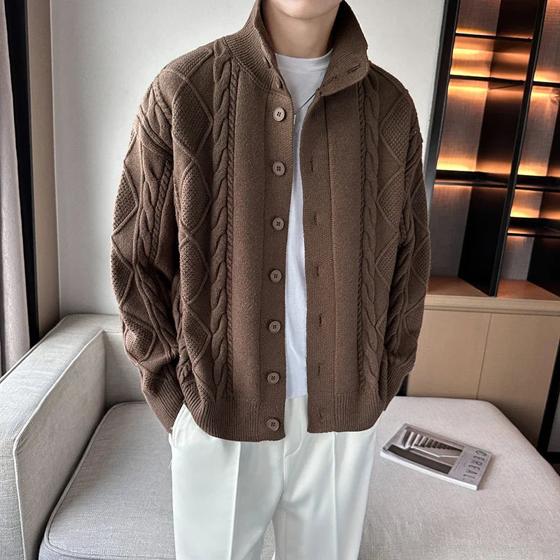Westbridge Wool Knit Cardigan