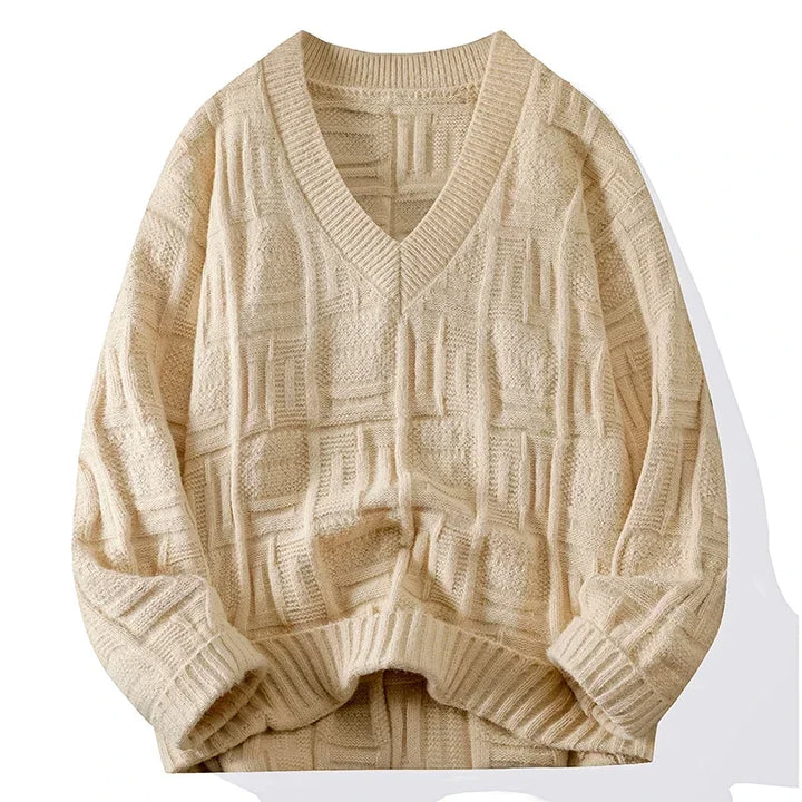 Ravello Knit V-Neck Sweater