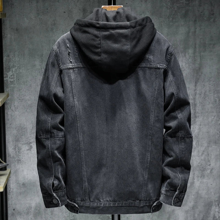Men’s 2-in-1 Denim Jacket with Removable Inner Layer