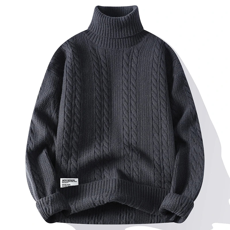 Siena Cable Turtleneck