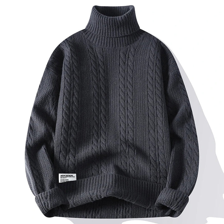 Siena Cable Turtleneck