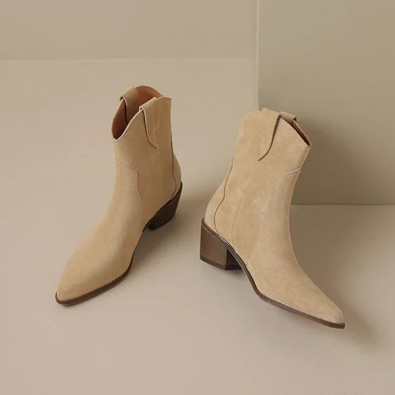 Siena Suede Ankle Boots