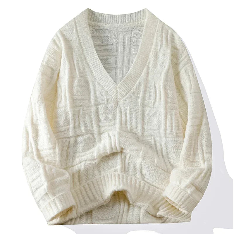 Ravello Knit V-Neck Sweater