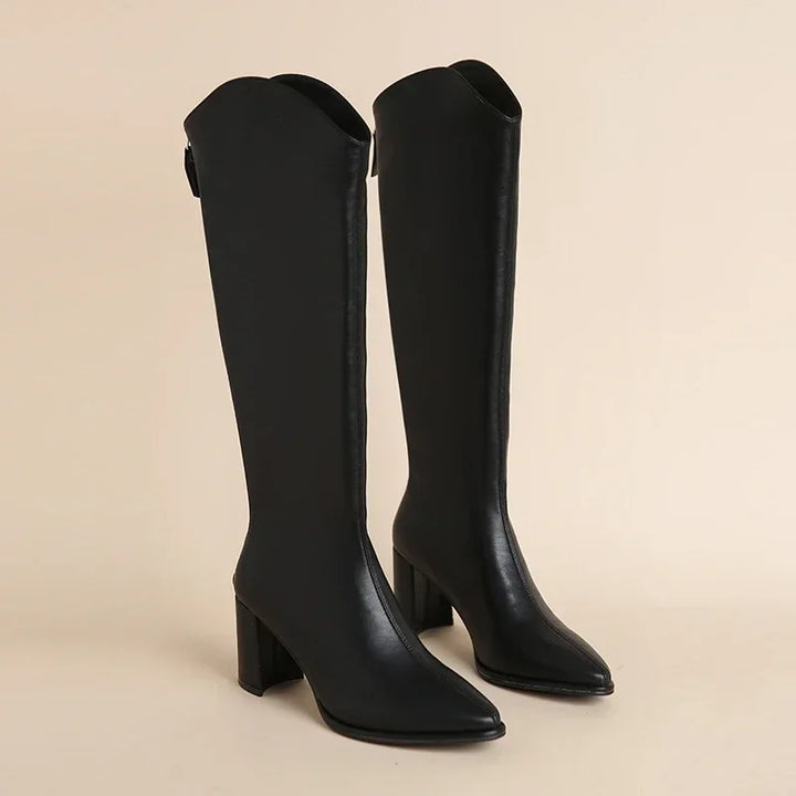 Verona Knee-High Leather Boots