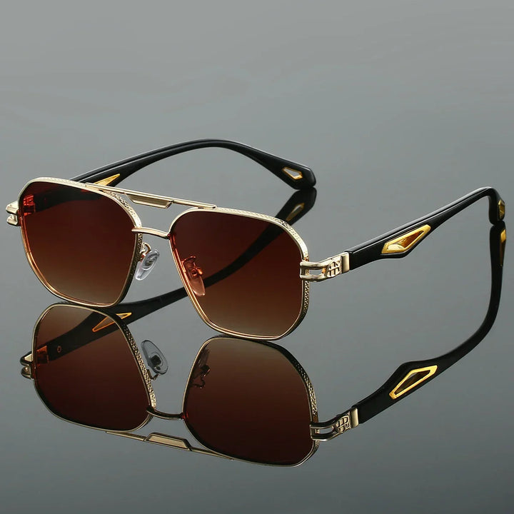 Larenzo Metal Frame Sunglasses