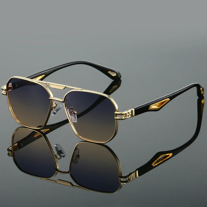 Larenzo Metal Frame Sunglasses