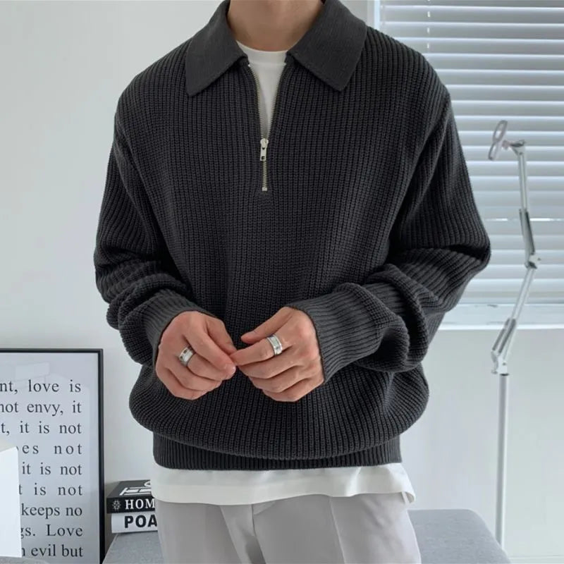 Hadleigh Quarter Zip Sweater