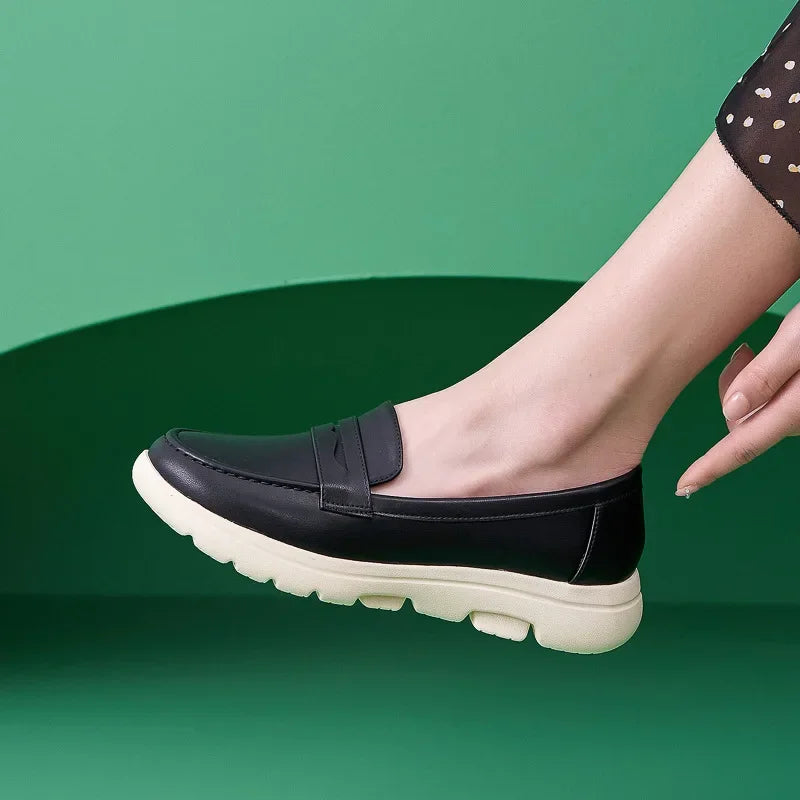 Portofino Orthopedic Leather Loafers