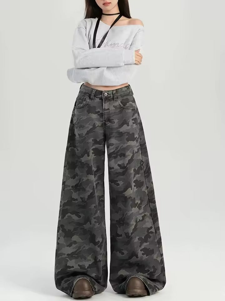 Siena Camo Denim Jeans