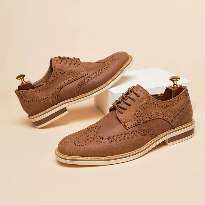Verona Suede Wingtip Oxford