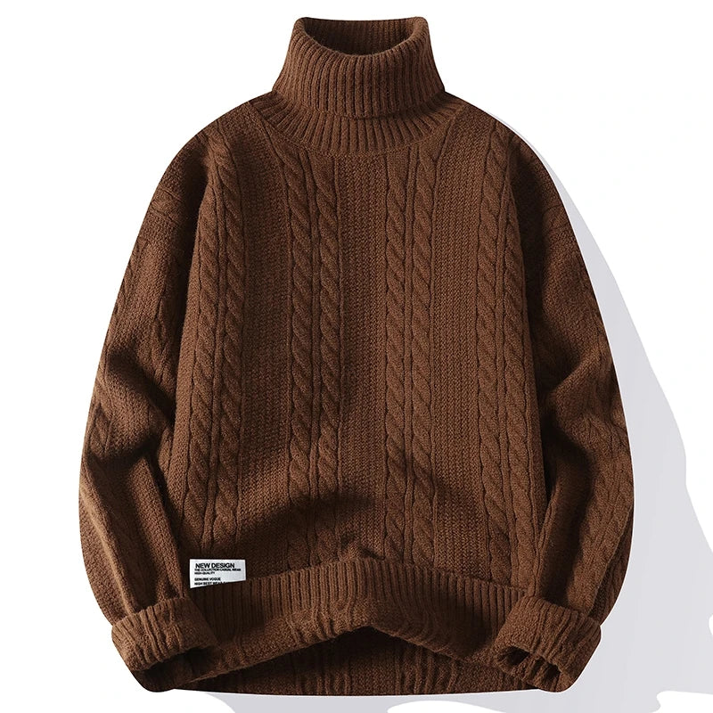 Siena Cable Turtleneck