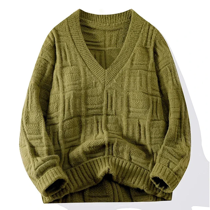 Ravello Knit V-Neck Sweater