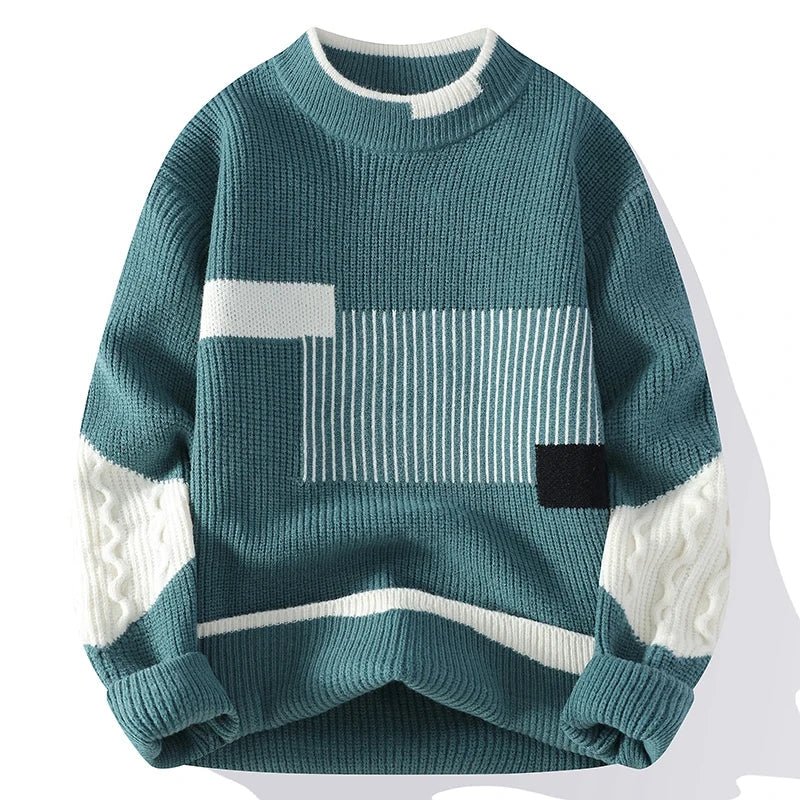 Como Patchwork Pullover