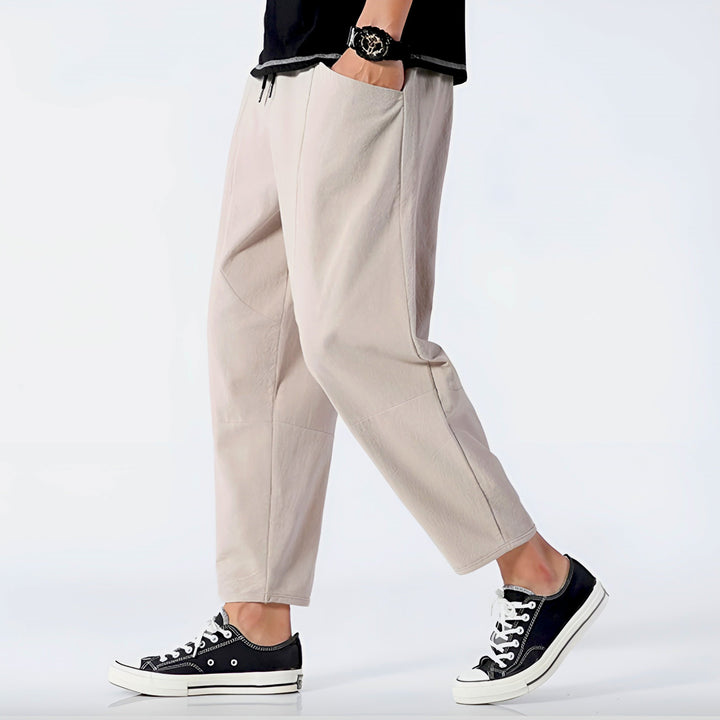 Milano Cropped Cotton Pants
