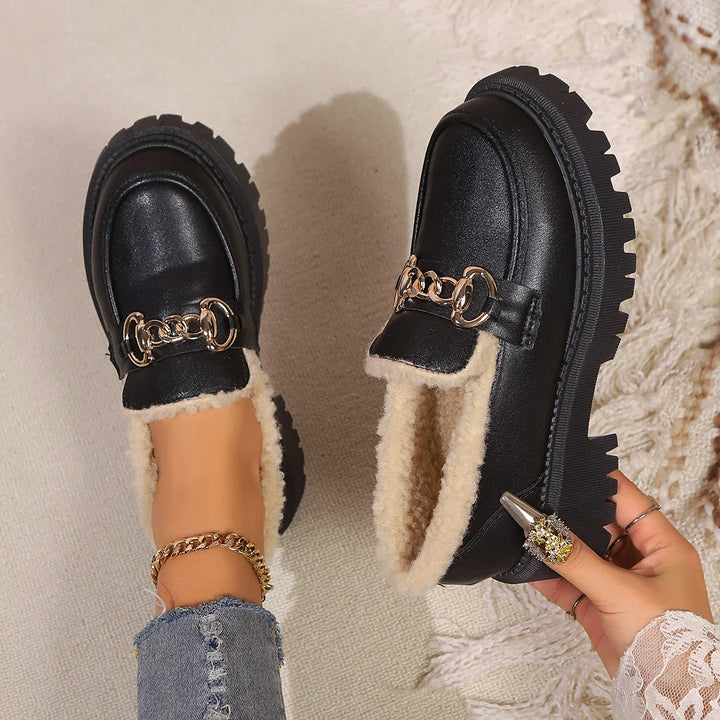 Como Sherpa Platform Loafers
