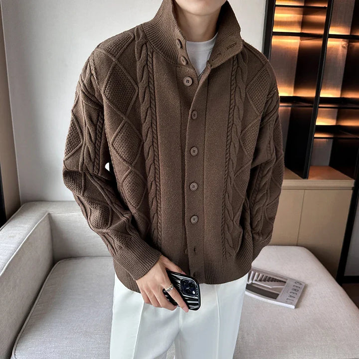 Westbridge Wool Knit Cardigan