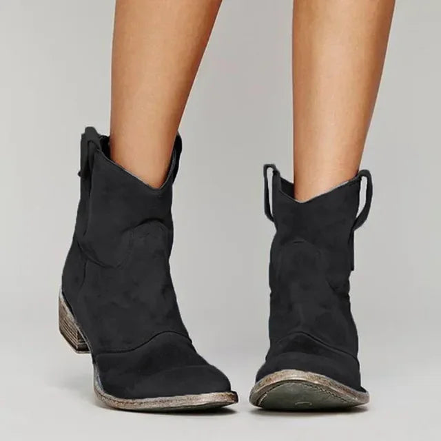Marlow Women’s Cowgirl Ankle Boots