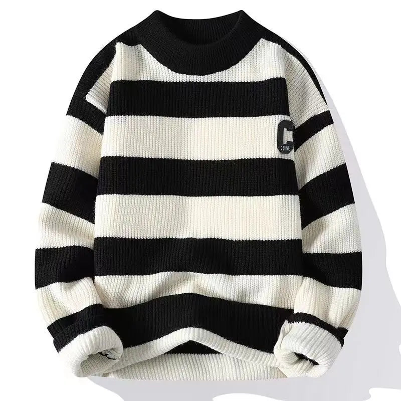 Stratmore Striped Crewneck Sweater