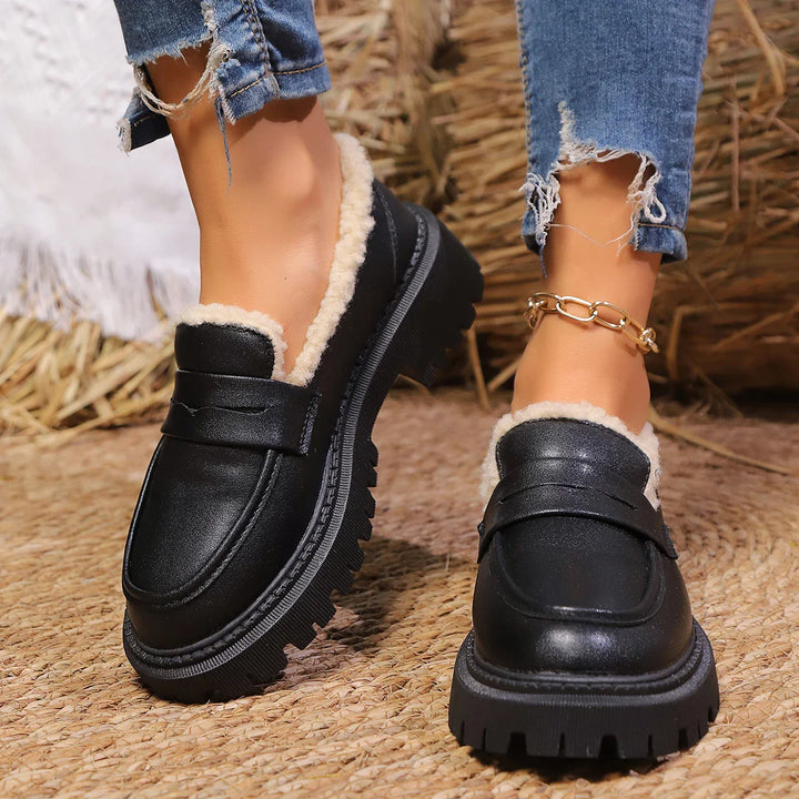 Como Sherpa Platform Loafers
