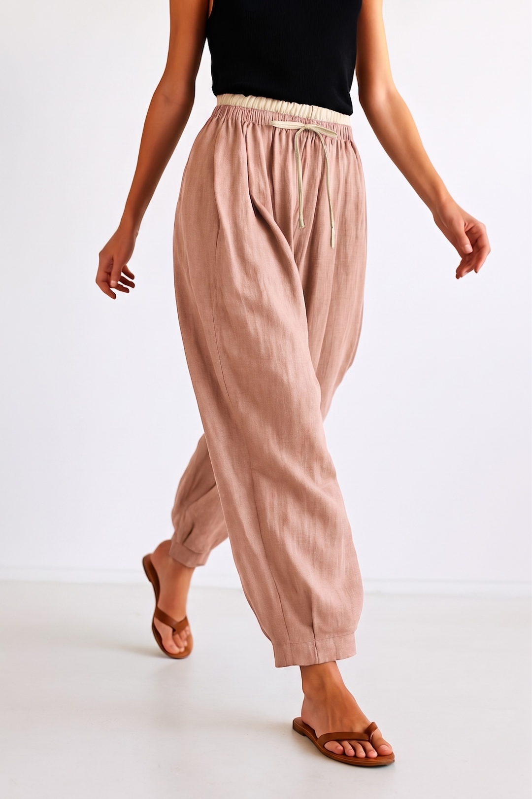 Elara Linen Trousers
